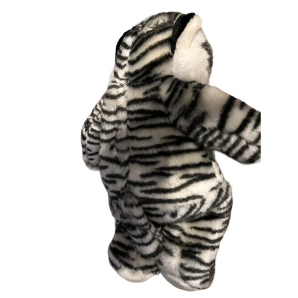 Vintage The Bear Factory 2001 White Tiger Plush 15” Stuffed Animal No Sound Box - Picture 3 of 8